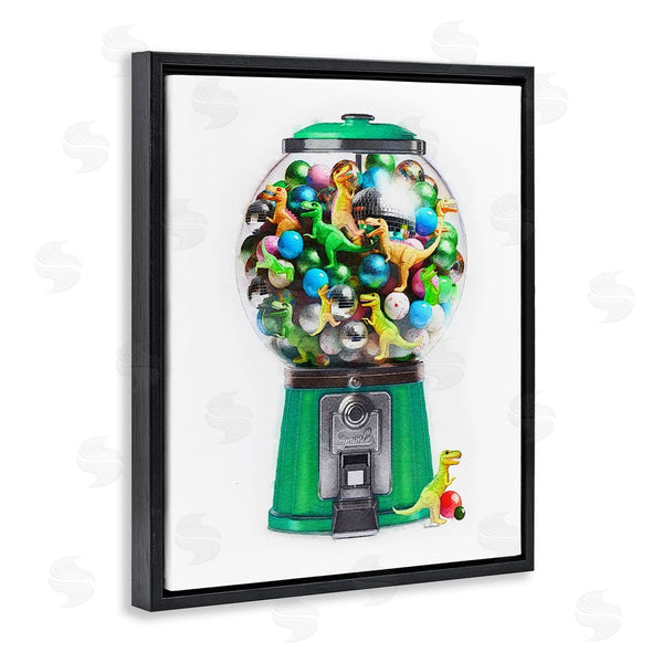Stupell Industries Amanda Greenwood | Dinosaur Candy Dispenser Wall Art