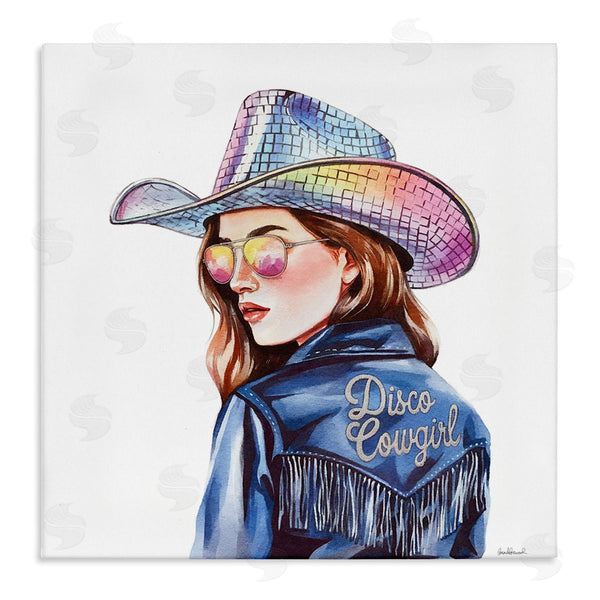 stupell industries Amanda Greenwood | Disco Cowgirl in Blue