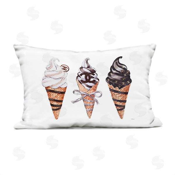 Stupell Industries Amanda Greenwood | Fashion Brand Ice Cream Printed Throw Pillow