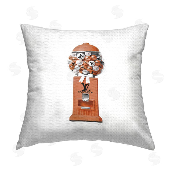 Stupell Industries Amanda Greenwood | Fashion Gumball Machine Printed Throw Pillow