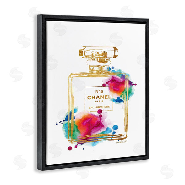 Stupell Industries Amanda Greenwood | Fashion Perfume Gold Accent