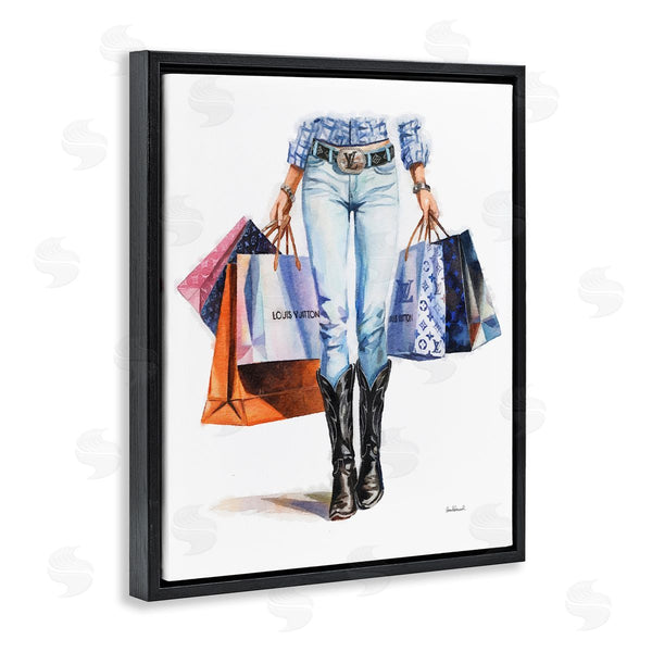 Stupell Industries Amanda Greenwood | Fashionable Country Gal