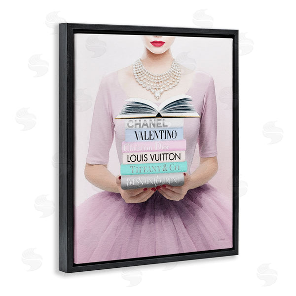 Stupell Industries Amanda Greenwood | Fashionista With Books