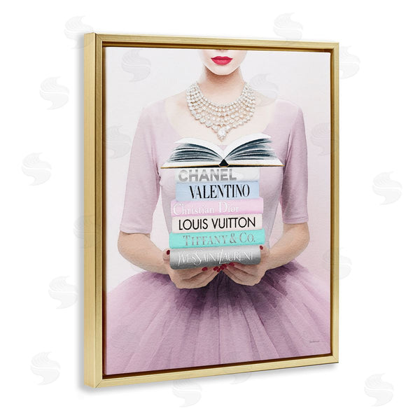 Stupell Industries Amanda Greenwood | Fashionista With Books