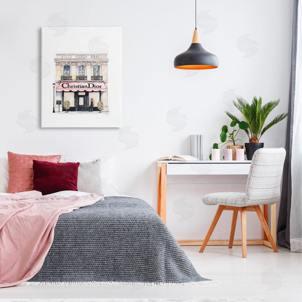 Stupell Industries Amanda Greenwood | Girl At Fashion Shop Wall Art