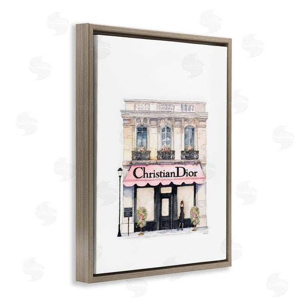 Stupell Industries Amanda Greenwood | Girl At Fashion Shop Wall Art