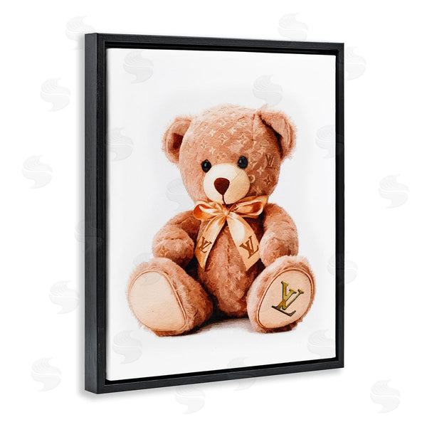 Stupell Industries Amanda Greenwood | Glam Brand Teddy Bear