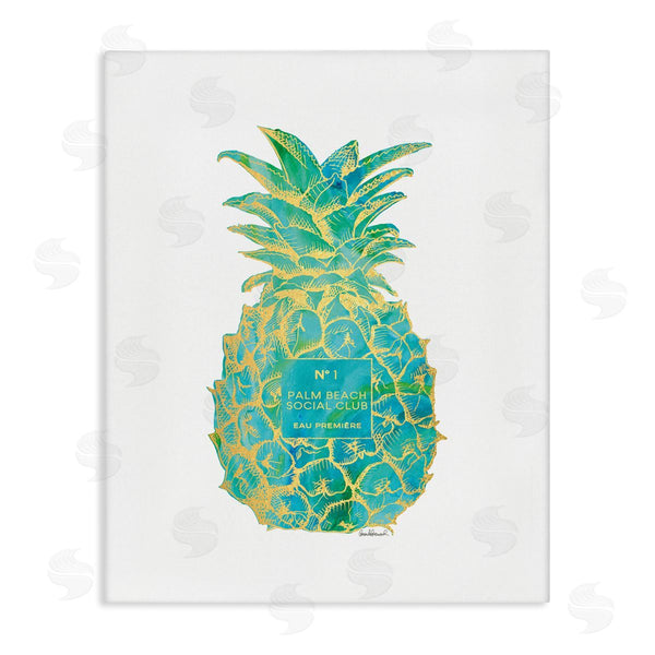 stupell industries Amanda Greenwood | Glam Detailed Pineapple Wall Art