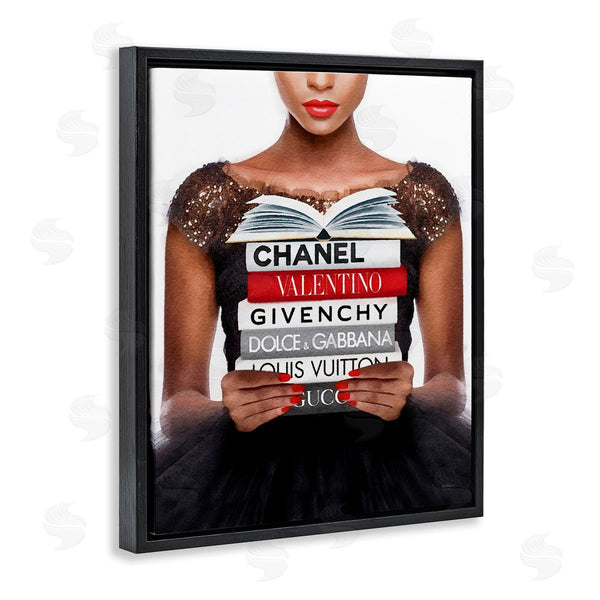Stupell Industries Amanda Greenwood | Glam Girl & Books