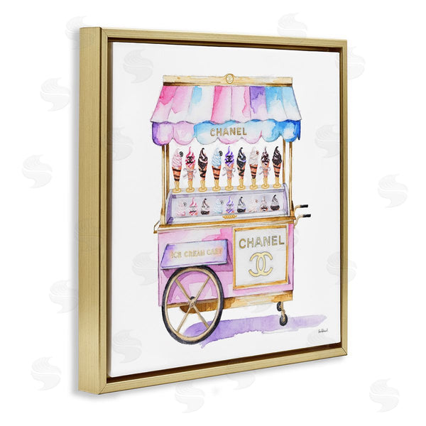 Stupell Industries Amanda Greenwood | Glam Ice Cream Cart Wall Art