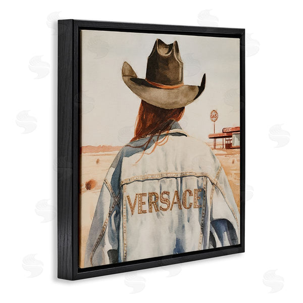 Stupell Industries Amanda Greenwood | Glam Jacket Cowgirl