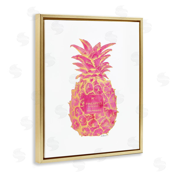 Stupell Industries Amanda Greenwood | Glam & Pink Pineapple Wall Art