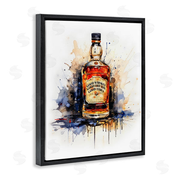 Stupell Industries Amanda Greenwood | Good Times Whiskey Bottle Wall Art