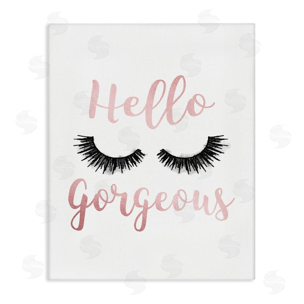 stupell industries Amanda Greenwood | Hello Gorgeous Black Eyelashes