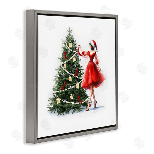 Stupell Industries Amanda Greenwood | Holiday Tree Glam Accessories