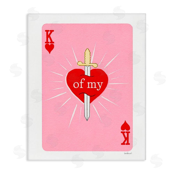 stupell industries Amanda Greenwood | King Of My Heart Sword Wall Art
