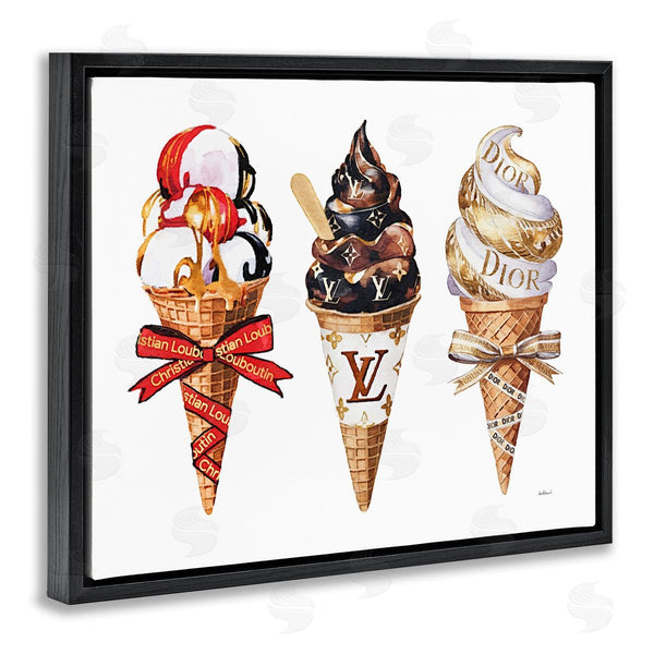 Stupell Industries Amanda Greenwood | Luxury Gourmet Ice Cream