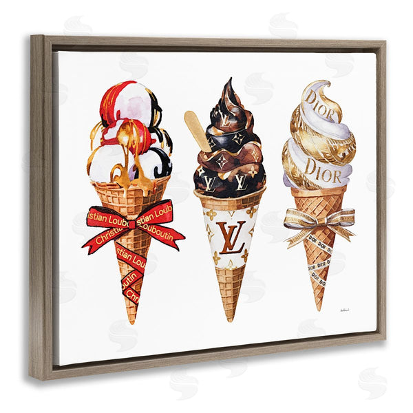 Stupell Industries Amanda Greenwood | Luxury Gourmet Ice Cream