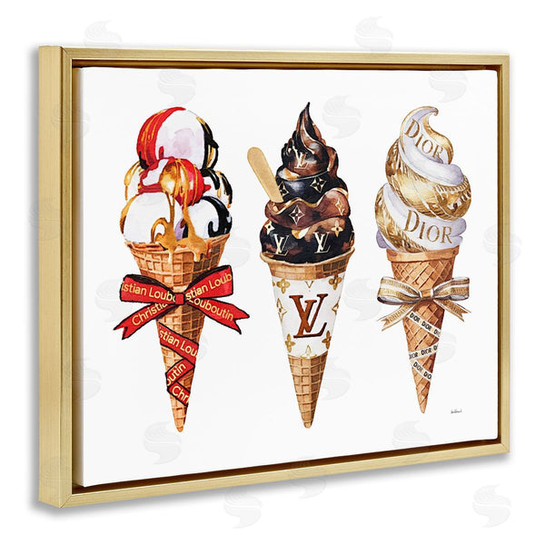 Stupell Industries Amanda Greenwood | Luxury Gourmet Ice Cream
