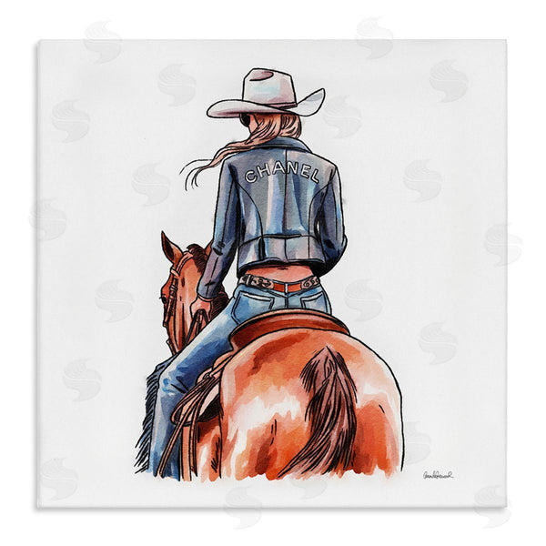 stupell industries Amanda Greenwood | Minimal Glam Cowgirl