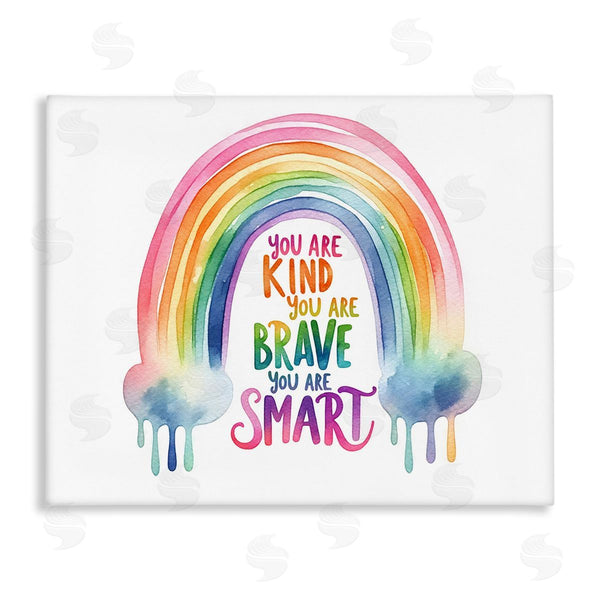 stupell industries Amanda Greenwood | Modern Inspirational Rainbow Wall Art