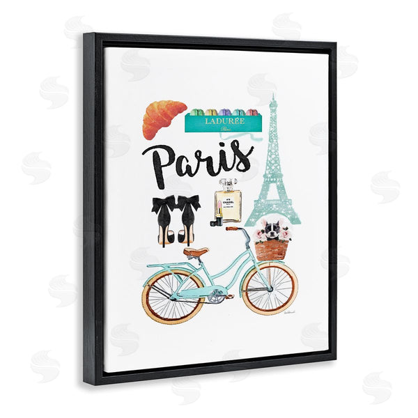 Stupell Industries Amanda Greenwood | Paris Objects Bike & Heels