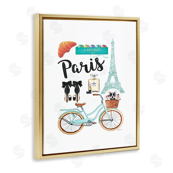 Stupell Industries Amanda Greenwood | Paris Objects Bike & Heels