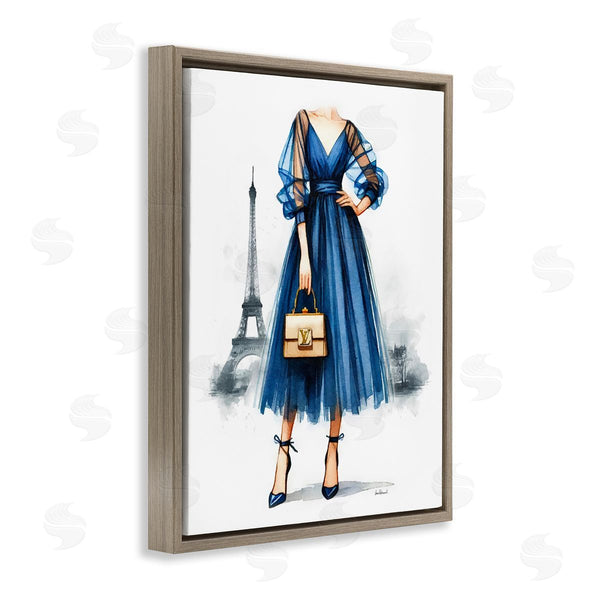 Stupell Industries Amanda Greenwood | Parisian Fashion Woman Wall Art