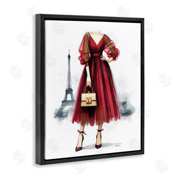 Stupell Industries Amanda Greenwood | Parisian Girl In Dress Wall Art