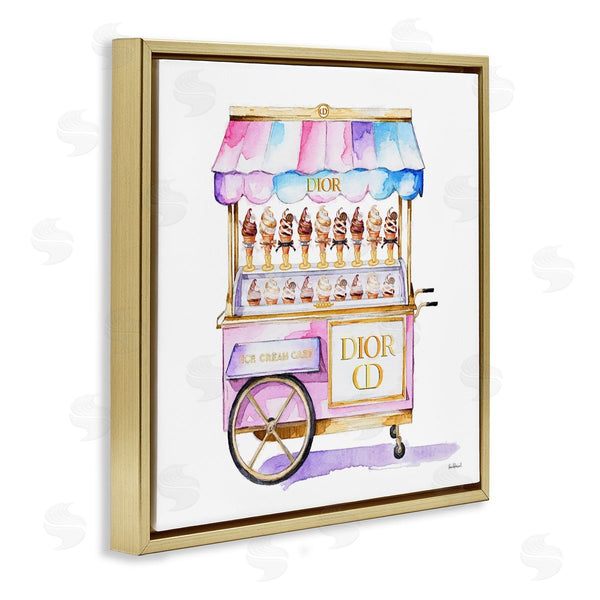 Stupell Industries Amanda Greenwood | Pastel Glam Ice Cream Wall Art