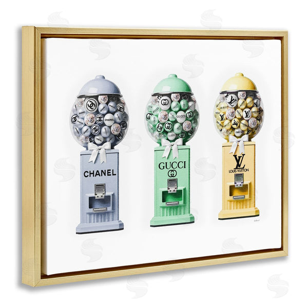 Stupell Industries Amanda Greenwood | Pastel Gumball Machines