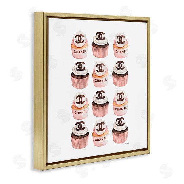 Stupell Industries Amanda Greenwood | Pink Glam Brand Cupcakes