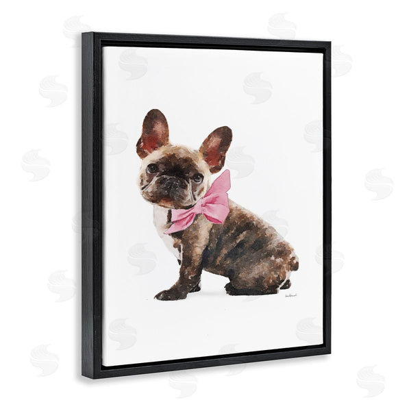 Stupell Industries Amanda Greenwood | Puppy Pink Bow Cute Pet Dog