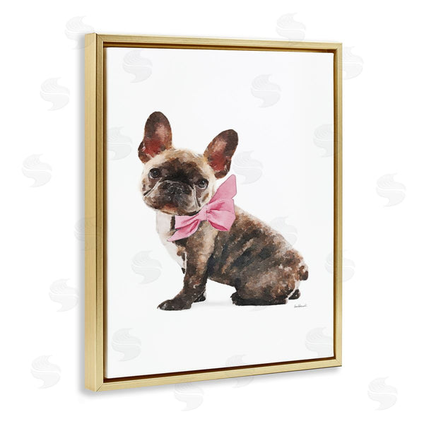 Stupell Industries Amanda Greenwood | Puppy Pink Bow Cute Pet Dog