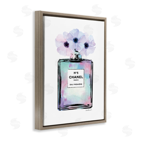 Stupell Industries Amanda Greenwood | Purple Flower Glam Perfume