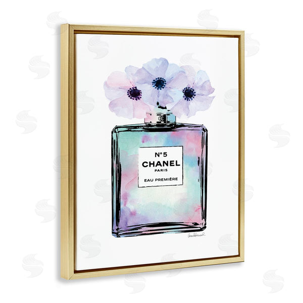 Stupell Industries Amanda Greenwood | Purple Flower Glam Perfume