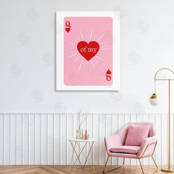 Stupell Industries Amanda Greenwood | Queen Of My Heart Card Wall Art