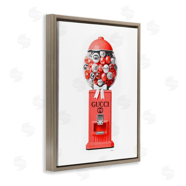 Stupell Industries Amanda Greenwood | Red Glam Candy Machine