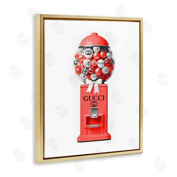 Stupell Industries Amanda Greenwood | Red Glam Candy Machine