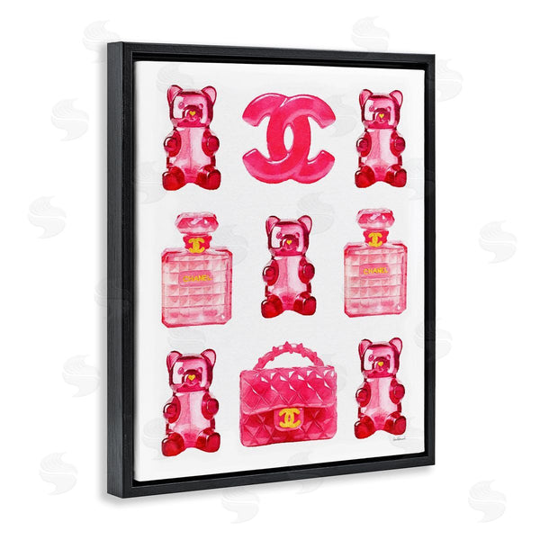 Stupell Industries Amanda Greenwood | Red Glam Gummy Candy