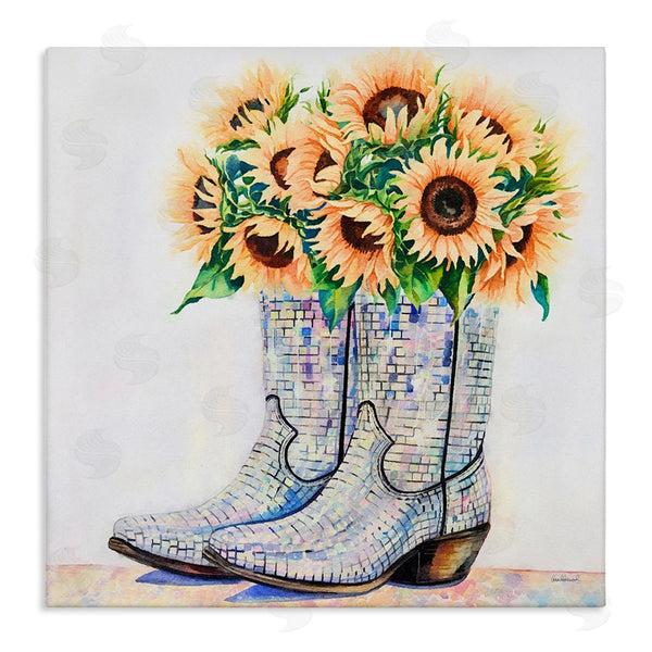 stupell industries Amanda Greenwood | Sunflower Filled Cowgirl Boots