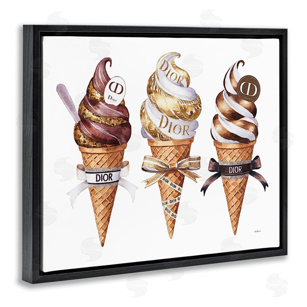 Stupell Industries Amanda Greenwood | Sweet Glam Ice Cream