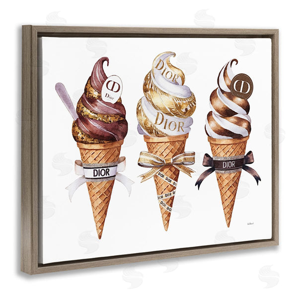 Stupell Industries Amanda Greenwood | Sweet Glam Ice Cream