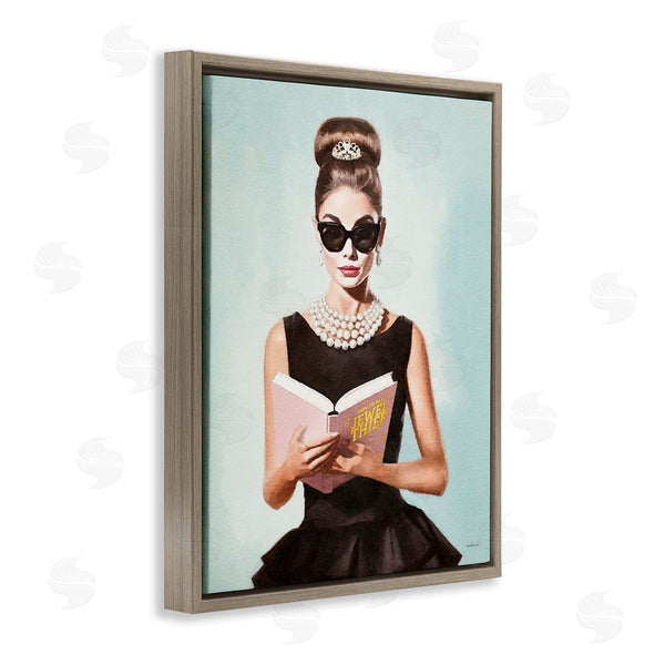 Stupell Industries Amanda Greenwood | Trendy Woman Reading