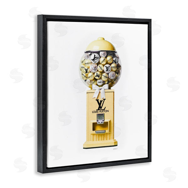 Stupell Industries Amanda Greenwood | Yellow Gumball Machine