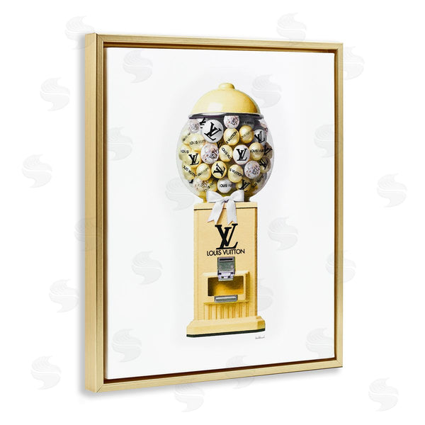 Stupell Industries Amanda Greenwood | Yellow Gumball Machine
