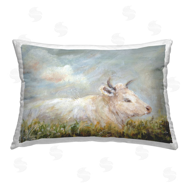 stupell industries Amanda Hilburn | Subtle Cattle Sun Bathing