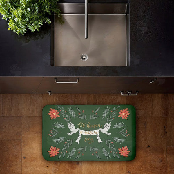 Stupell Industries Amanda Houston | Let Heaven & Nature Sing Anti-Fatigue Mat