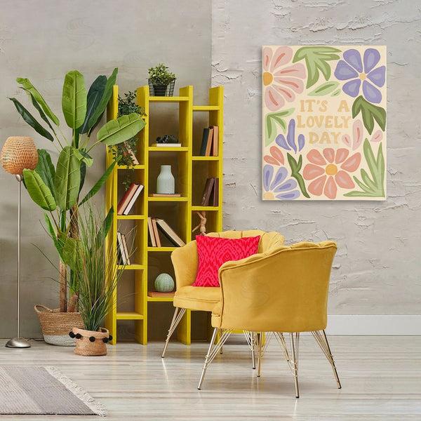 Stupell Industries Amanda Houston | Lovely Day With Florals Wall Art