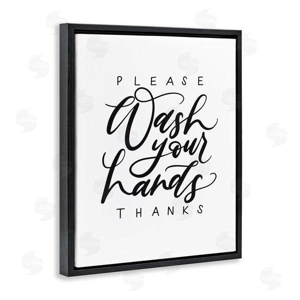 Stupell Industries Amanda Houston | Please Wash Your Hands